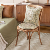 leaves art logo square cushion