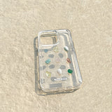 colorful natural stone iPhone case