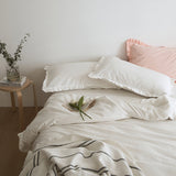 12color simple cotton frill bedlinen set