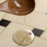 2design brown retro tile square shelf mat