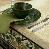 american retro flower table cloth