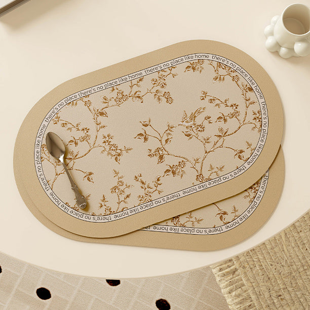 south wood beige place mat