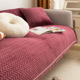 3color classic knit sofa cover