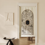 lucky logo luxury curtain