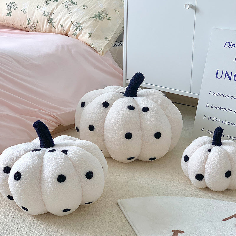 3size monotone pumpkin cushion