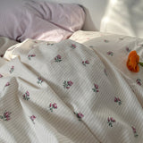 2design pale flower bedlinen set