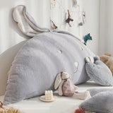 4color semicircle rabbit cushion