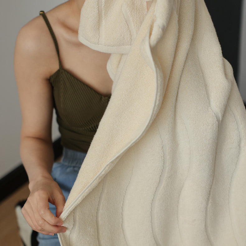 3color soft stripe towel