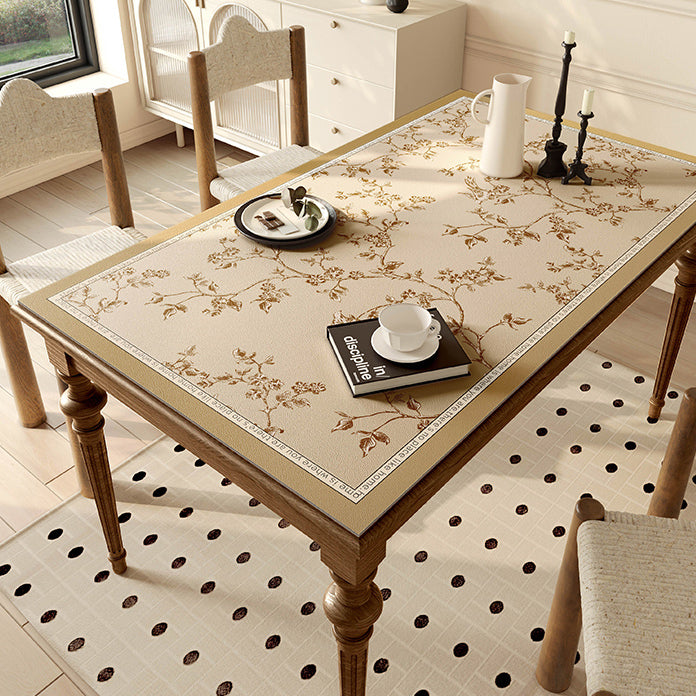 south wood beige square table mat