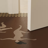 the last dance brown door mat