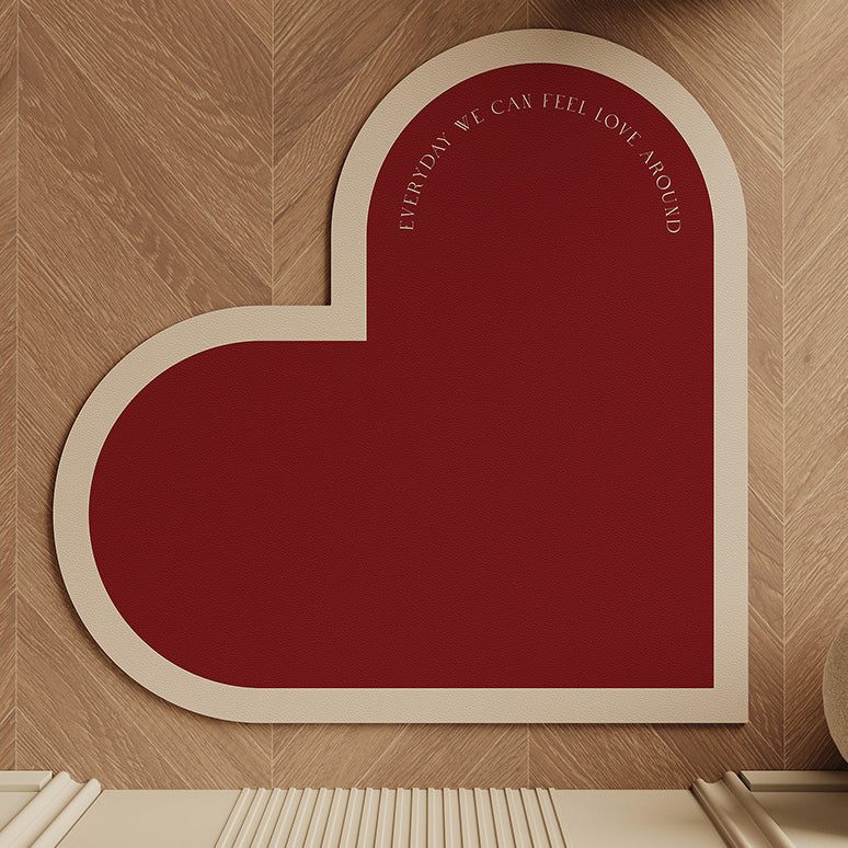 8design heart door mat