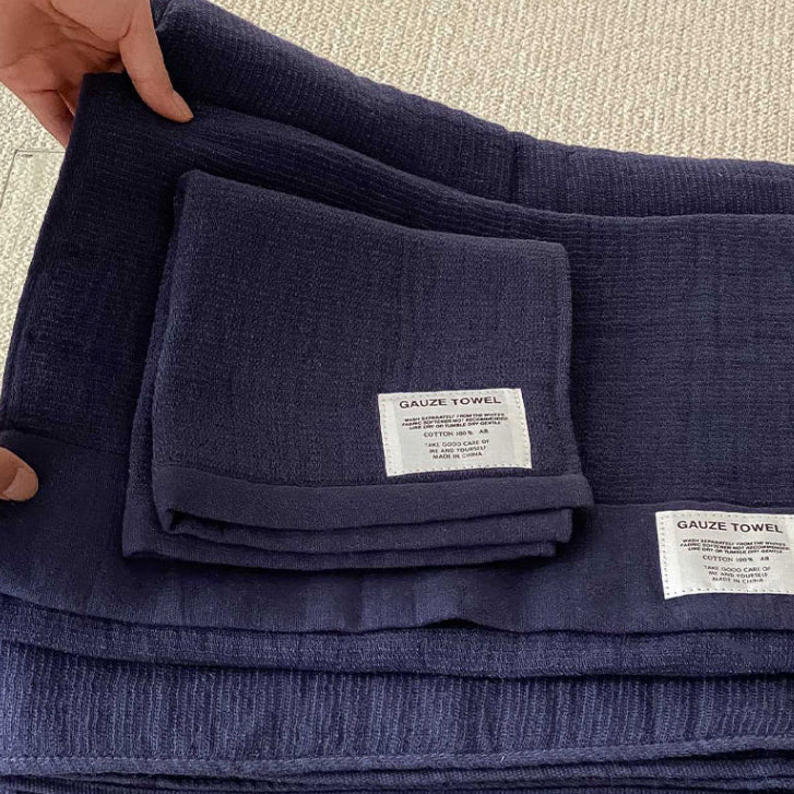 5color washer cotton towel set