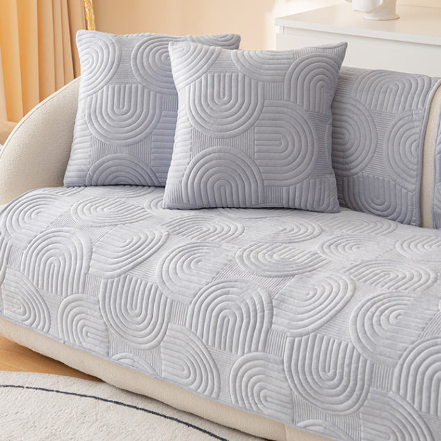 3color arch stitch sofa cover