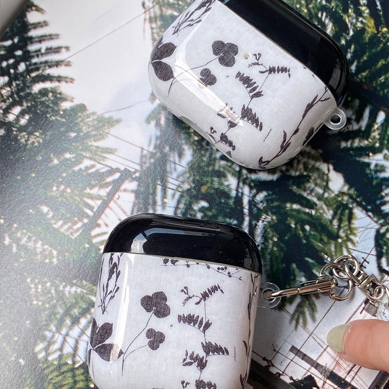botanical shadow Airpods case