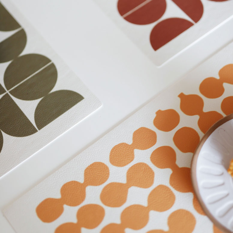 6design leather place mat