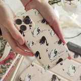 swan shadow iPhone case