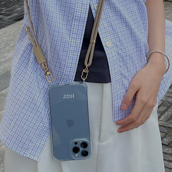 2color shoulder strap iPhonecase