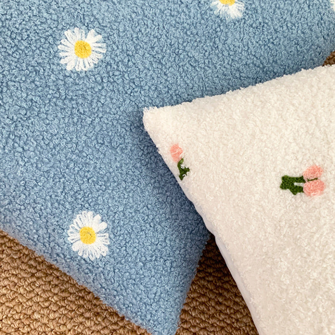 4design mini embroidery towel cushion