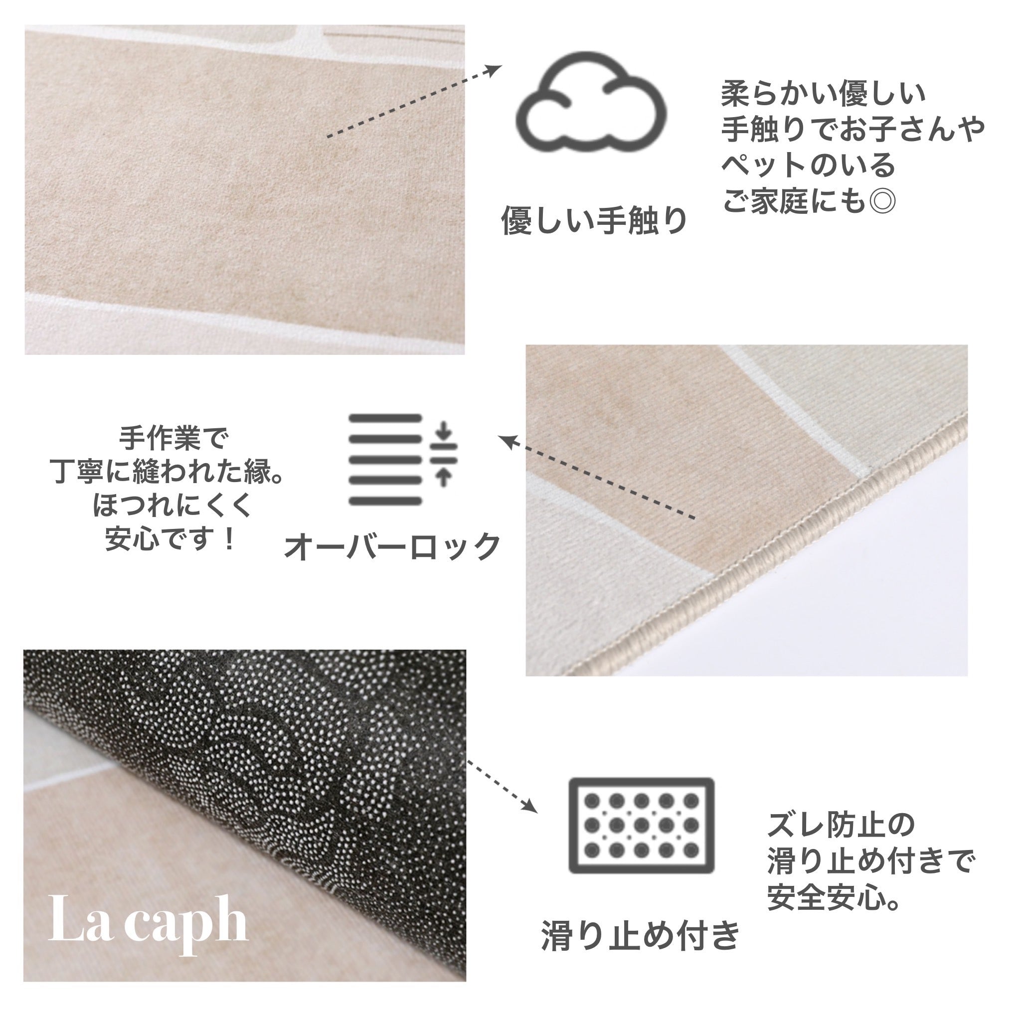 4design monotone modern square carpet