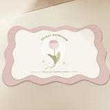 8design dream flower bath mat