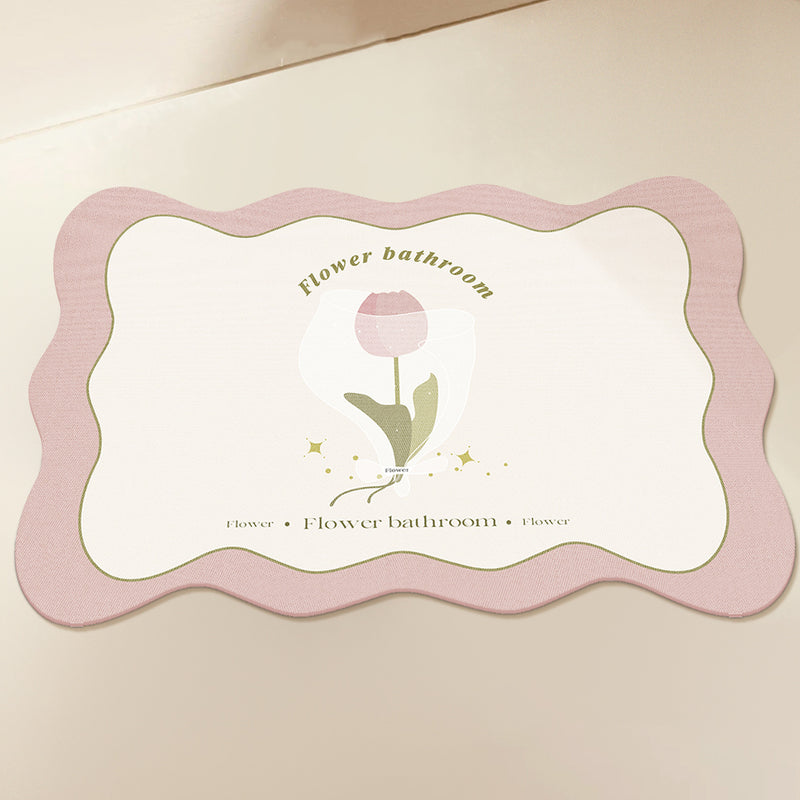 8design dream flower bath mat