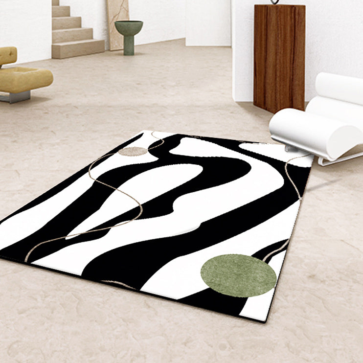 7design modern art square carpet