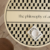 2design art philosophy round table mat