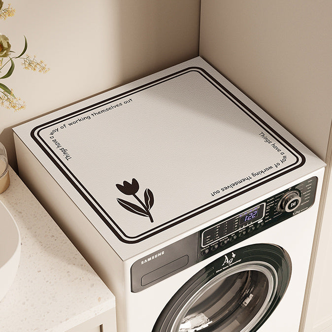 3design monotone flower laundry mat