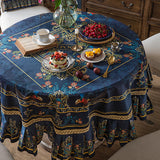 american pheasant round table cloth