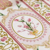 pink lovely tulip cover cloth