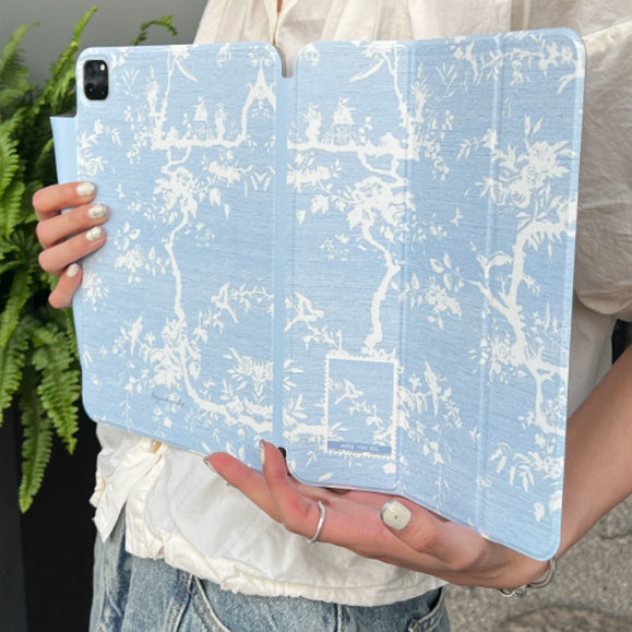 sky blue iPad case