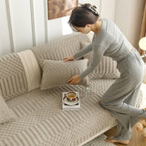 7color embossed pattern sofa cover