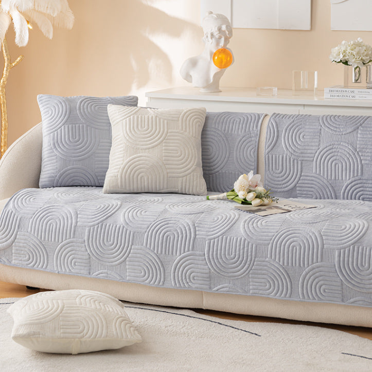 3color arch stitch sofa cover