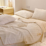 6color tassel border blanket