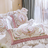 2design pink lovely tulip pillow