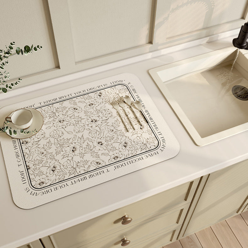 3design nature sink mat