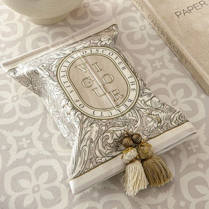 vigour luxury logo tissue case