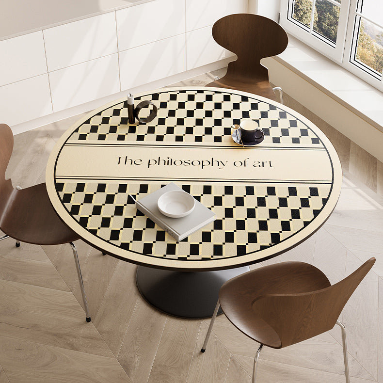 2design art philosophy round table mat