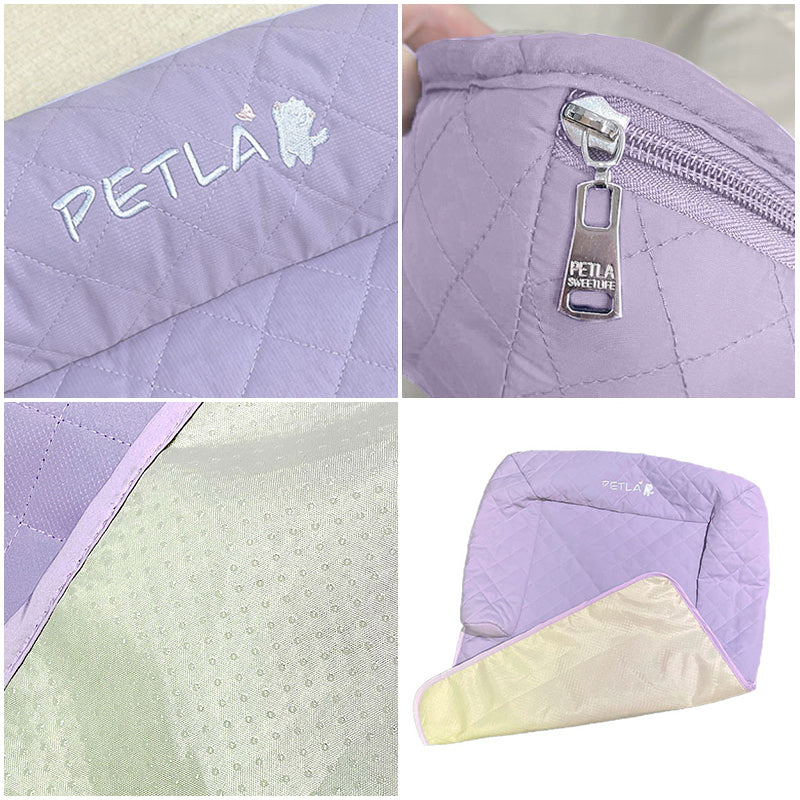 3color cushion quilting bed