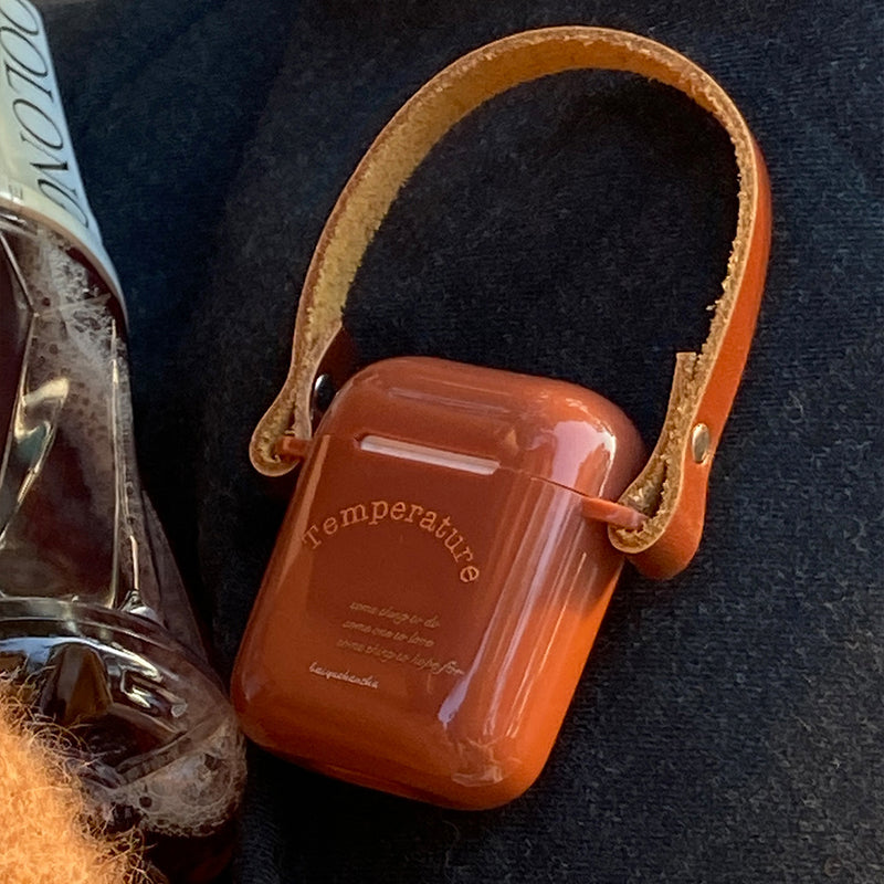 leather belt Airpods case