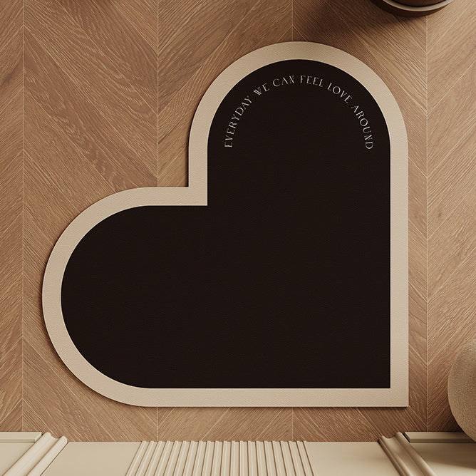 8design heart door mat