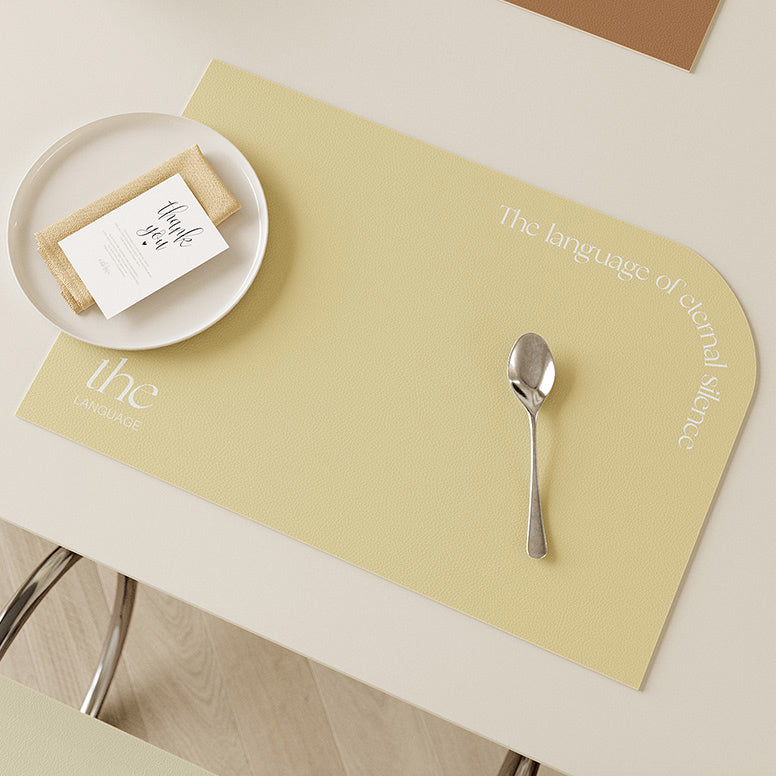 the language place mat