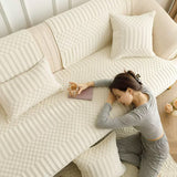 7color embossed pattern sofa cover