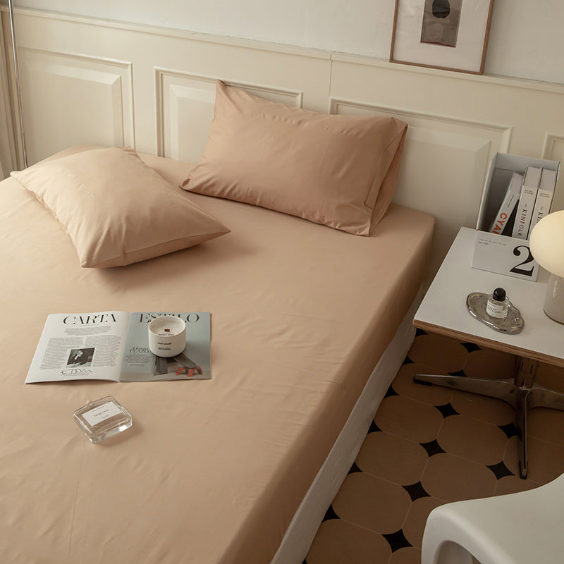 13color plain twill cotton mattress sheets