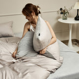 8color glossy velor bedlinen set