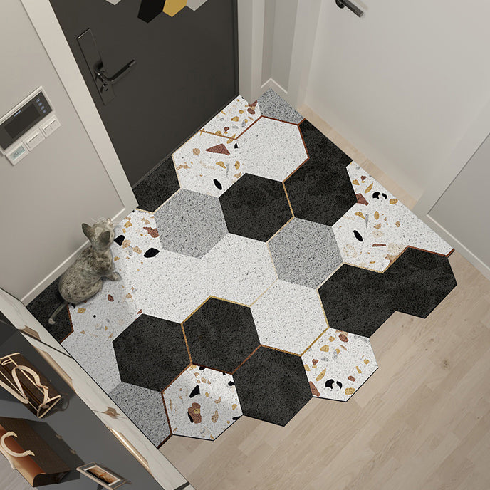 4design hexagon doormat