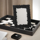 2design black stone mirror