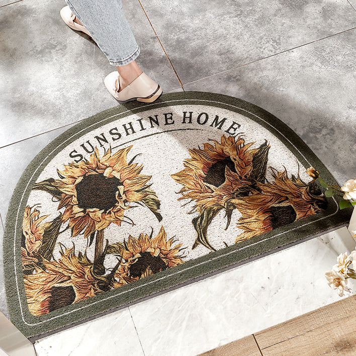 4design flower sunshine mini door mat