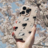 swan shadow iPhone case