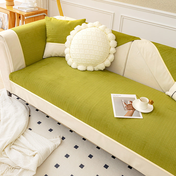4color knit pattern sofa cover